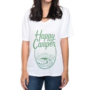 “happy camper” tee